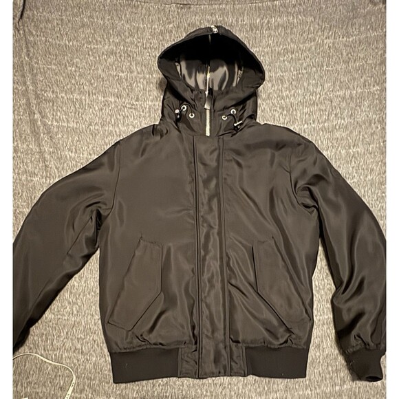 Armani Exchange Men’s Bomber Jacket Black Size Small - Picture 1 of 14